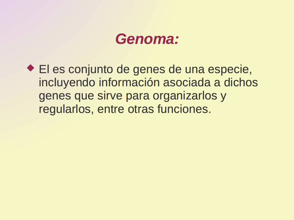 definición de gen